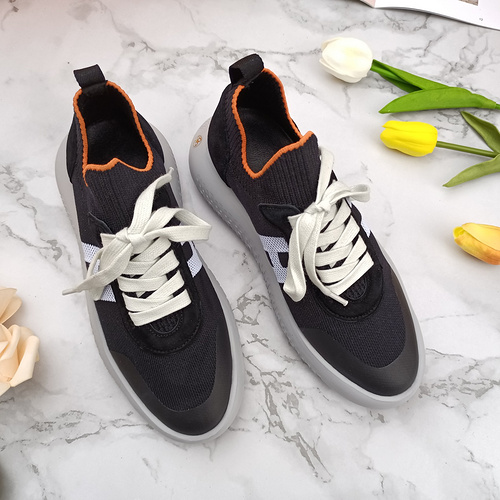 Hermes 2021 latest contrasting color flying sock shoes 35-39-42bd61f1